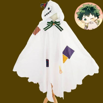 Halloween My Hero Academia Izuku Midoriya Cosplay Cape 