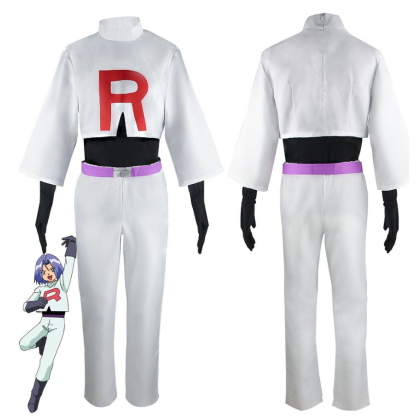 Cartoon Pokemon Team Rocket James Cosplay