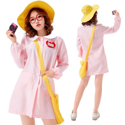 Japanese Nurse Halloween Costume Kindergarten uniform Cosplay Costume