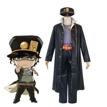 JoJo's Bizarre Adventure Golden Wind Jotaro Kujo Cosplay Costume