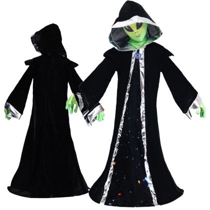 Kids Aliens Alien Boss Halloween Party Cosplay Costume