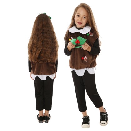 Kids Halloween Food Series Costume Chocolate Cosplay Costume