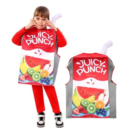 Children's Halloween Food Costume Juice Cosplay Costume