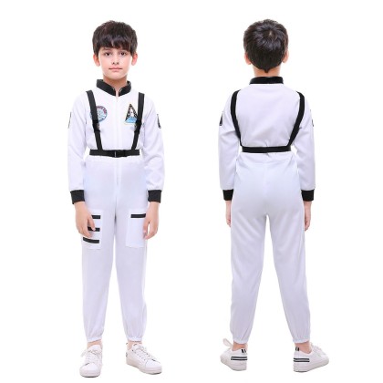 Children's Space Astronaut Costumes Pilot One-piece Suit