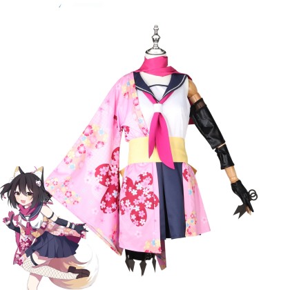 Blue Archive Kuda Izuna Cosplay Costume