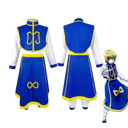Halloween Male Costume Hunter × Hunter Kurapika Cosplay Suit