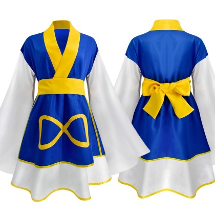 Hunter × Hunter Kurapika Female Cosplay Dress Halloween Costume 