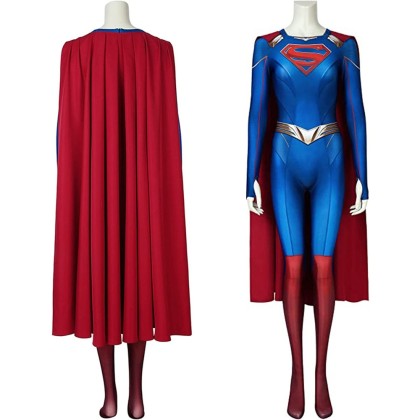 Superman & Lois Lane Cosplay Superhero Halloween Costume
