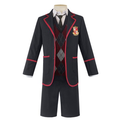 The Umbrella Academy Men's School Uniform Cosplay Costume