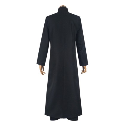 The Matrix Resurrections Neo Long Coat Cosplay Costume