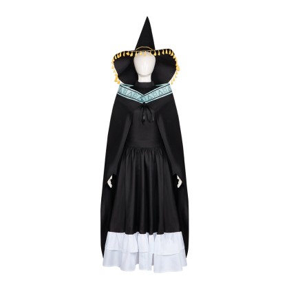 Witch Hat Atelier Coco Black Witch Robe Cosplay Costume