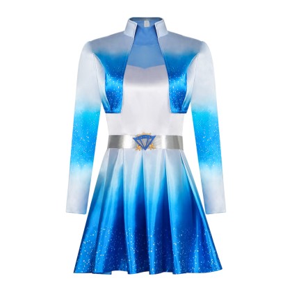 Descendants The Rise of Red Chloe Blue Dress Cosplay Costume