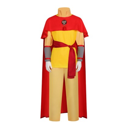 Avatar The Last Airbender Live Action Aang Cosplay Costume