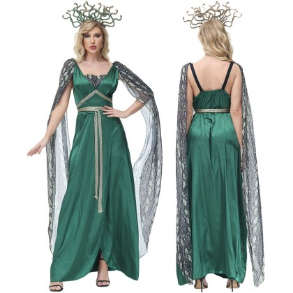 Halloween Costume Mythological Siren Medusa Cosplay Costume