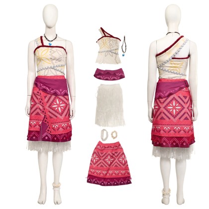 Moana 2 The Return of the Wayfinder Moana Cosplay Costume