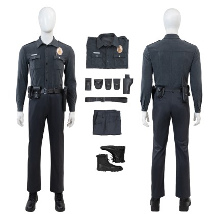 Mortal Kombat 1 T-1000 Liquid Steel Nightmare Cosplay Costume