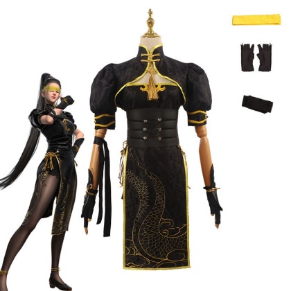 Naraka Bladepoint Viper Ning Cheongsam Cosplay Costume