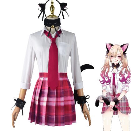 My Dress-Up Darling Kitagawa Marin Cute Cat Cosplay Costume