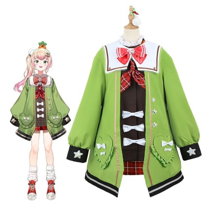 Hololive YouTuber Vtuber Momosuzu Nene Cosplay Costume