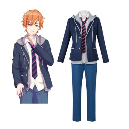 Project Sekai Shinonome Akito School Uniform Cosplay Costume