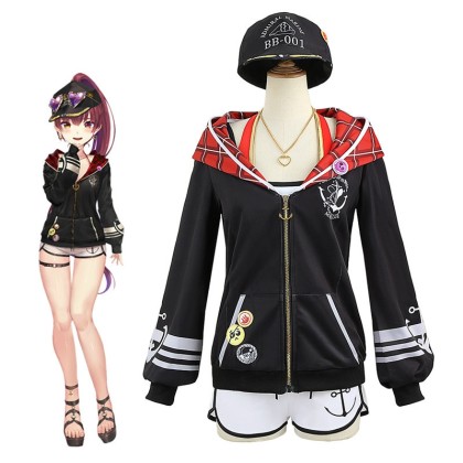 Hololive YouTuber Vtuber Houshou Marine Swimsuit Cosplay Costume