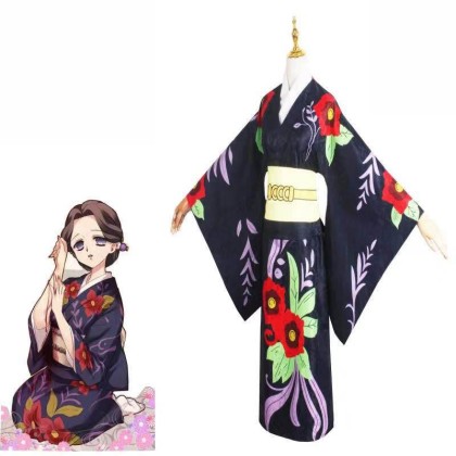 Demon Slayer Tamayo Kimono Cosplay Costume