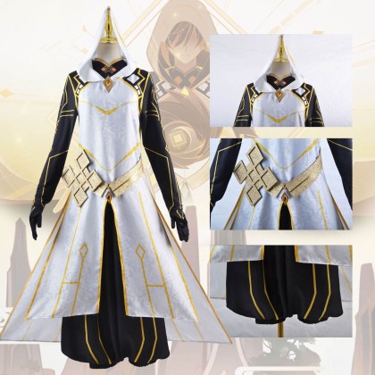 Genshin Impact Morax Zhongli Cosplay Costume