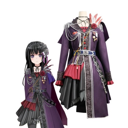 BanG Dream! Roselia Rinko Shirokane 3th Live Cosplay Costume