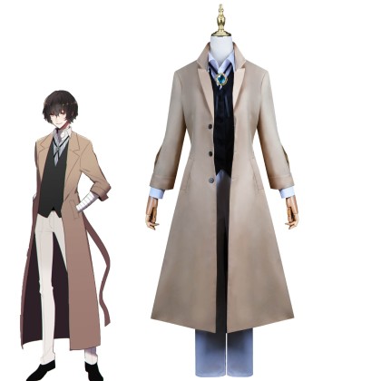 Bungo Stray Dogs Dazai Osamu Cosplay Costume