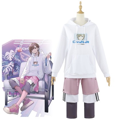  Vtuber YouTuber Kanae Sports Hoodie Cosplay Costume