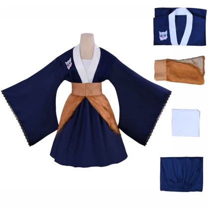 Demon Slayer Hashibira Inosuke Female Cosplay Costume