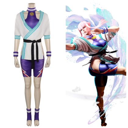 Street Fighter VI Manon Cosplay Costume