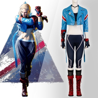 Street Fighter VI Cammy Cosplay Costume