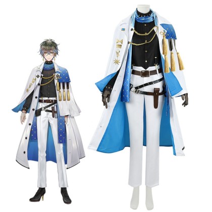 Hololive Vtuber YouTube Luxiem Ike Eveland Cosplay Costume