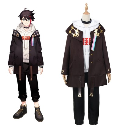 Hololive Vtuber YouTube Saegusa Akina Cosplay Costume