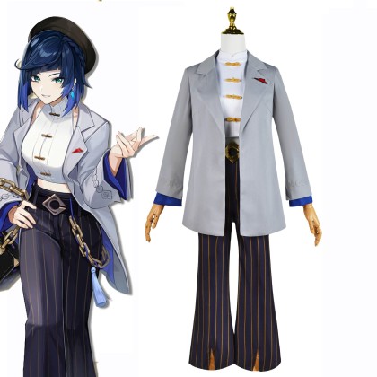 Genshin Impact X Pizza Hut Yelan Cosplay Costume