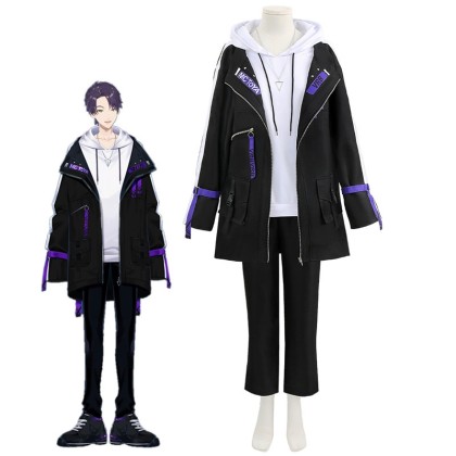 Virtual YouTuber Vtuber Kenmochi Toya Cosplay Costume