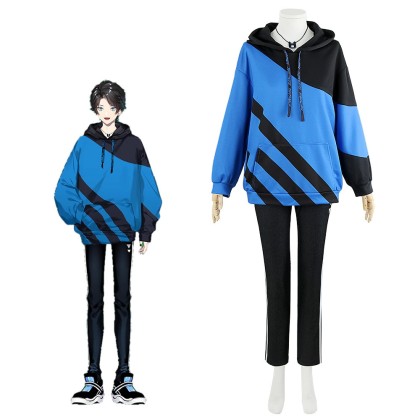 Virtual Vtuber YouTuber Axia Krone Cosplay Costume Daily Clothing