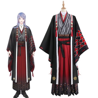 Vtuber Youtube Genzuki Tojiro Kimono Cosplay Costume