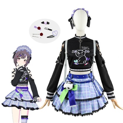 Project Sekai Colorful Stage feat Hatsune Miku Shinonome Ena Cosplay Costume New Edition