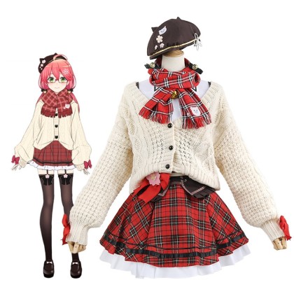 Hololive YouTube Vtuber Sakura Miko 3D Edition Cosplay Costume