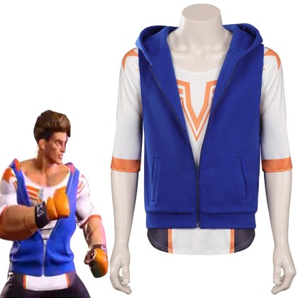 Street Fighter VI Luke Cosplay Costume