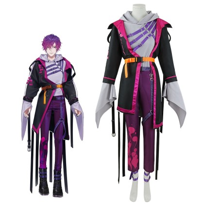 Virtual Youtube Vtuber Noctyx Uki Violeta Cosplay Costume