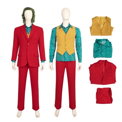 Joker: Folie à Deux Phoenix Crimson Suit Cosplay Costume