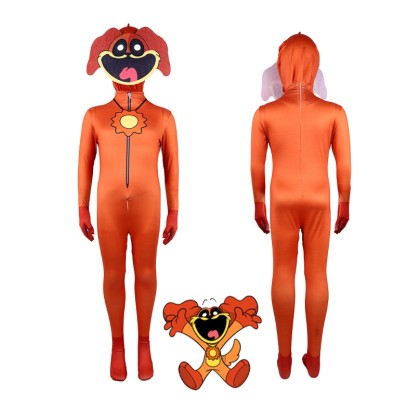 Halloween Smiling Critters Dogday Jumpsuit Cosplay Costume For Kids & Adult