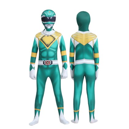 Halloween Parent-child Costume Green Ranger Tommy Oliver Jumpsuit