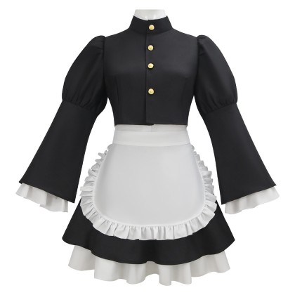 Puff Sleeve Maid Dress