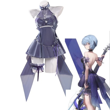 NIKKE EVA Linkage Rei Ayanami Cosplay Dress
