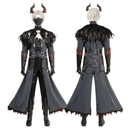 Final Fantasy VII Sephiroth "Pumpkin King" Halloween Cosplay Costume