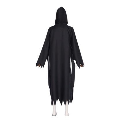 Scream Ghostface Hooded Robe Costume with Gloves